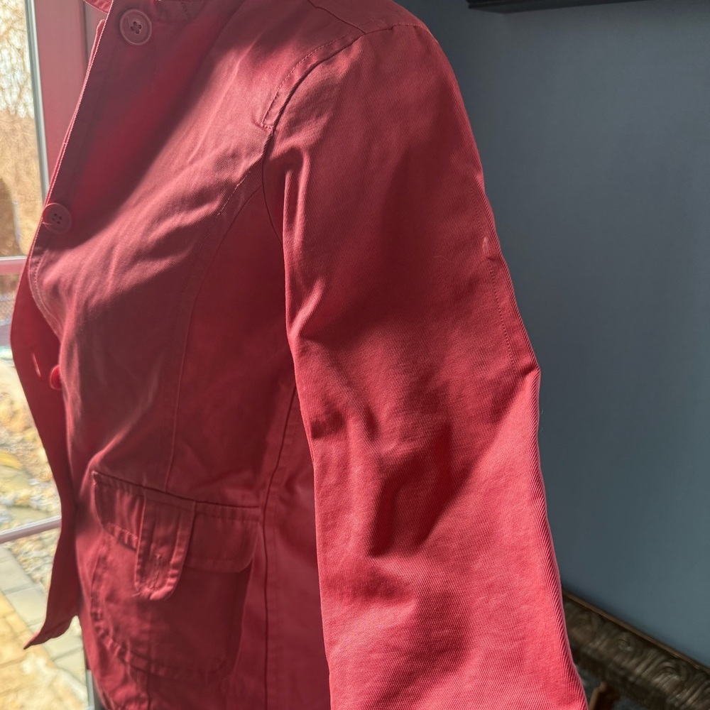Pink Gap button up jacket